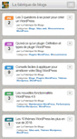 Mobile Screenshot of lafabriquedeblogs.com
